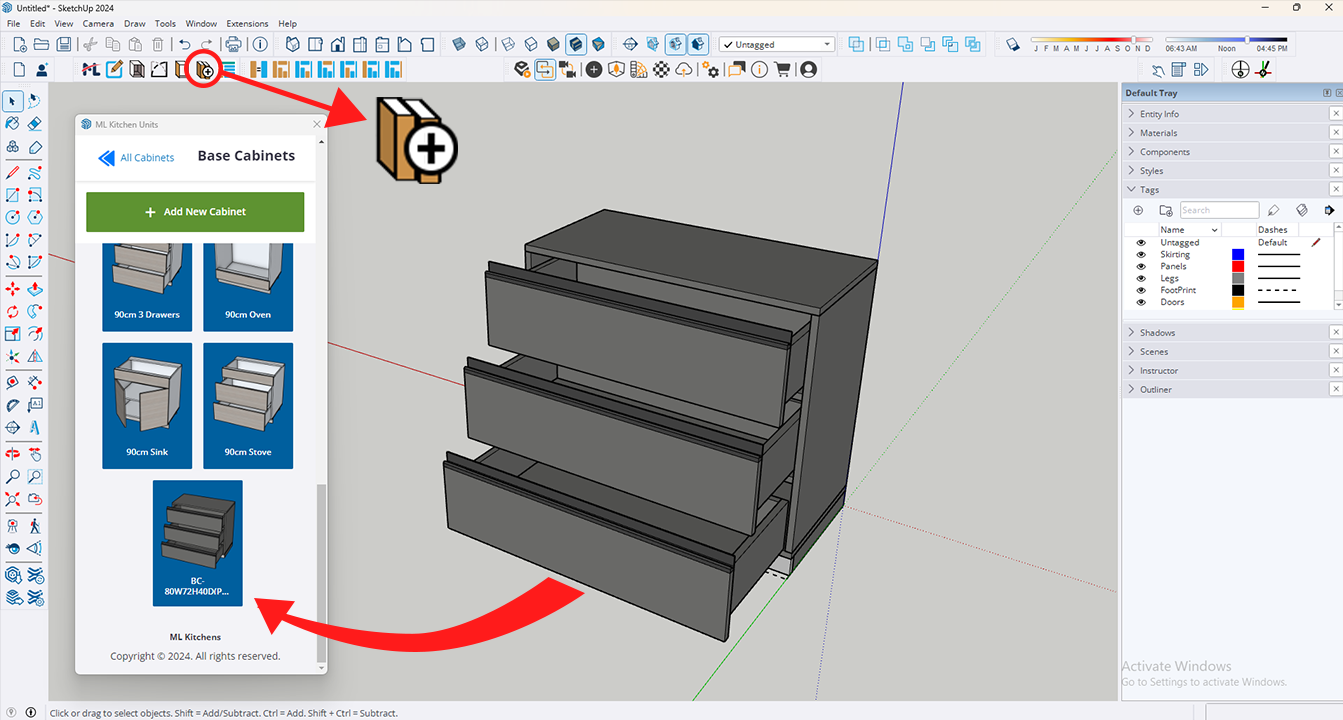 Add to Library Feature